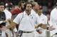 Alabama head coach Nick Saban gestures on the sidelines during the second half of an NCAA college football game Saturday, Sept. 5, 2015, in Arlington, Texas. (AP Photo/LM Otero)