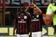 Carlos Bacca celebrates his game-winner against Palermo.