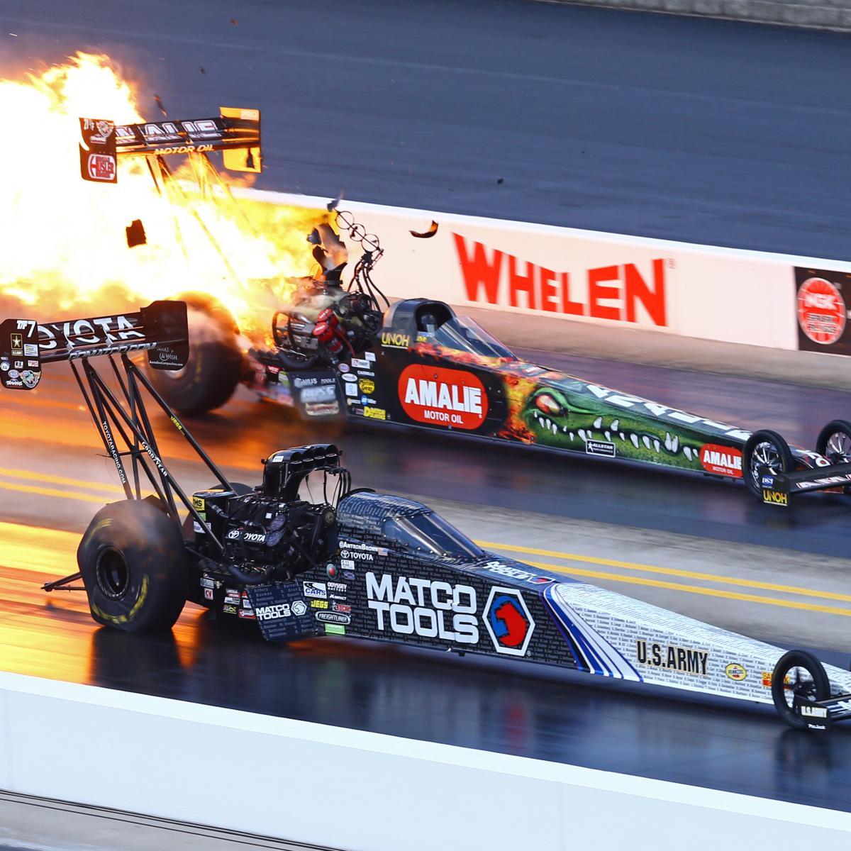 NHRA Carolina Nationals 2015 Results Winner, Times and Reaction
