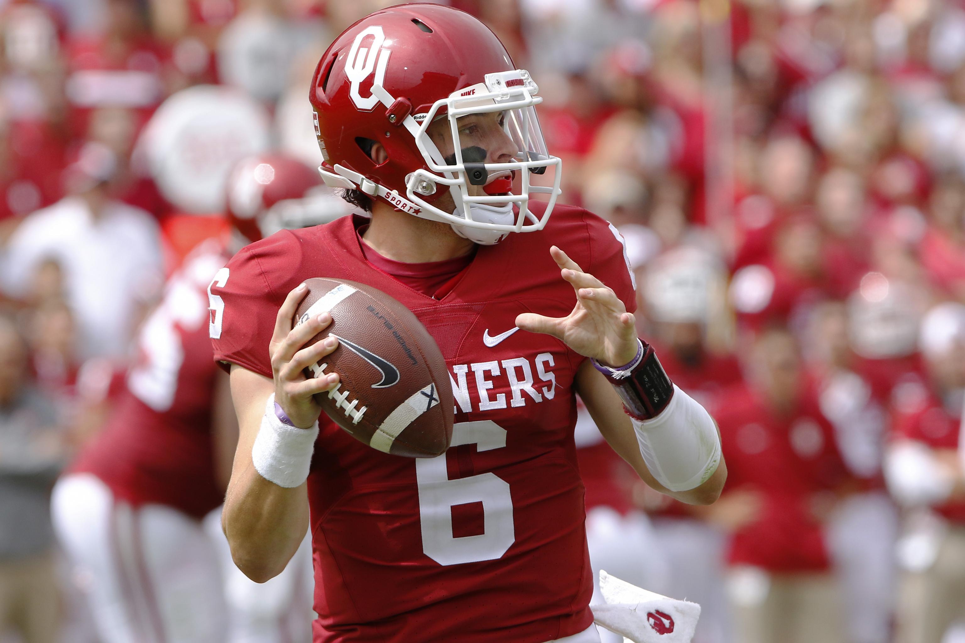 Baker Mayfield Injury Updates On Oklahoma Qb S Head And Return Bleacher Report Latest News Videos And Highlights