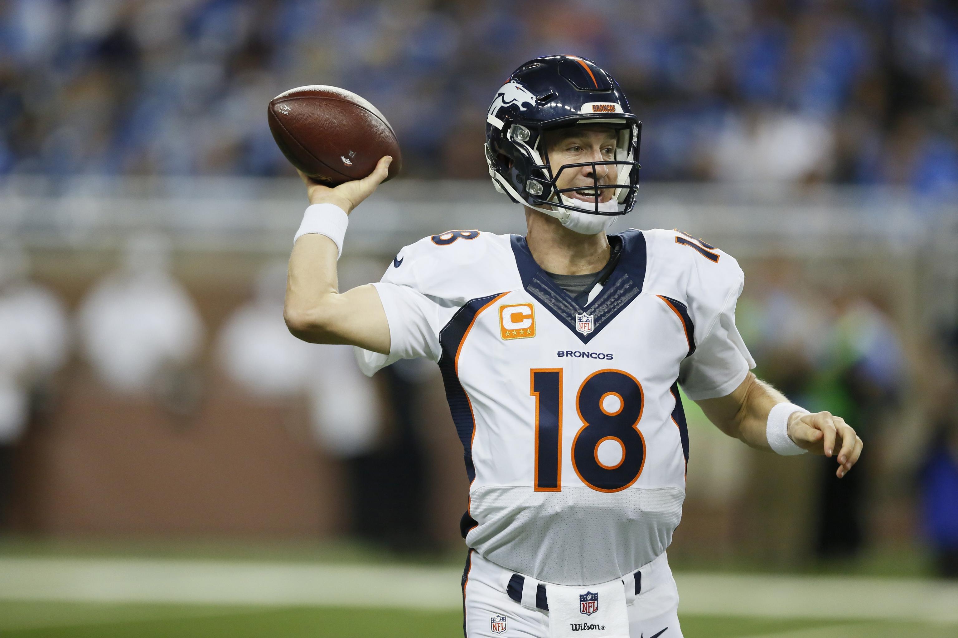 Week 10 Denver Broncos Injury Report: Info on Peyton Manning, Emmanuel  Sanders