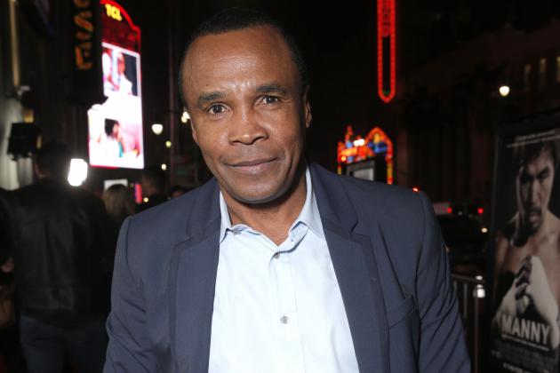 Sugar Ray Leonard attends the premiere of 'Manny' at TCL Chinese Theatre on January 20, 2015 in Los Angeles. (Photo by Todd Williamson/Invision/AP)