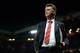Manchester United's Dutch manager Louis van Gaal arrives ahead of the English League Cup third round football match between Manchester United and Ipswich Town at Old Trafford in Manchester, north west England on September 23, 2015. AFP PHOTO / OLI SCARFF
RESTRICTED TO EDITORIAL USE. No use with unauthorized audio, video, data, fixture lists, club/league logos or 'live' services. Online in-match use limited to 75 images, no video emulation. No use in betting, games or single club/league/player publications. (Photo credit should read OLI SCARFF/AFP/Getty Images)