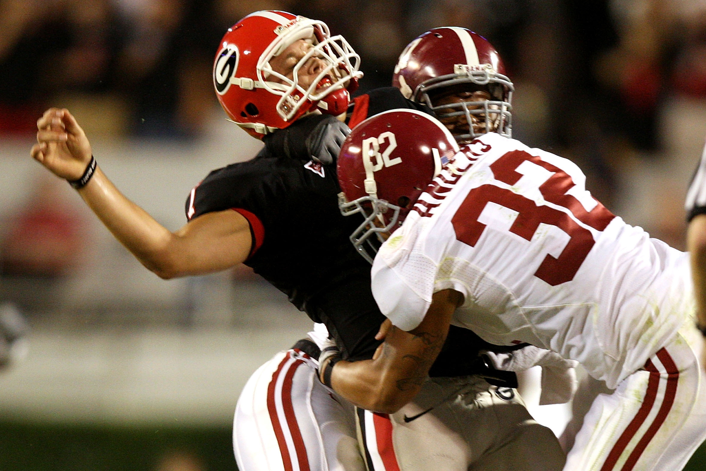 College Teammates sur Twitter : Matt Stafford and AJ Green, Georgia 2008   / X