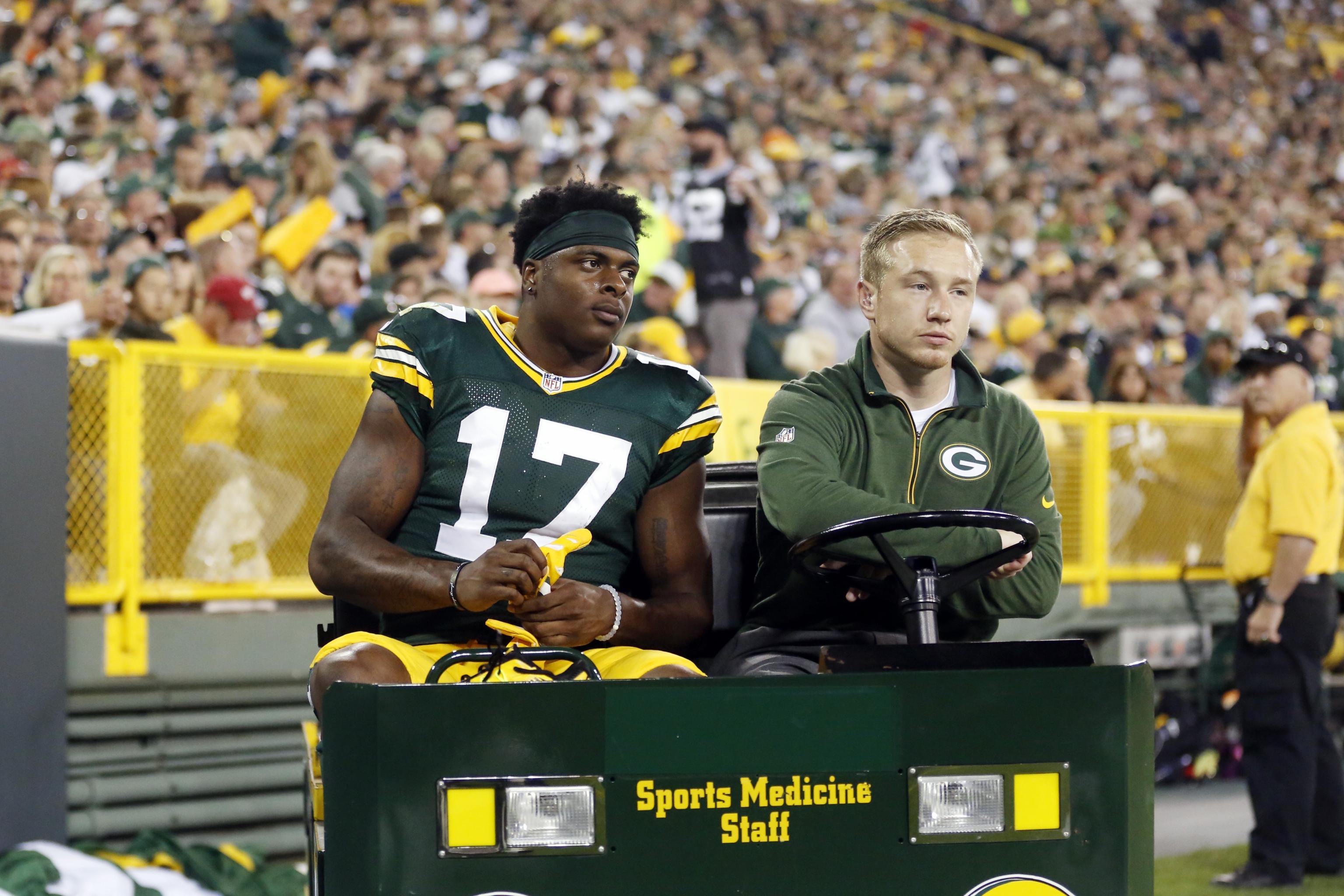 Davante Adams injury: Packers WR suffers injury in Week 7