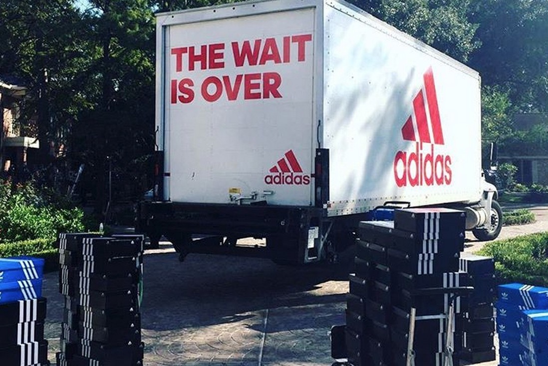 James Harden Officially Joins Adidas, Receives a Truck Full Shoes | News, Scores, Highlights, Stats, and Rumors | Bleacher Report