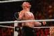 NEW YORK, NY - AUGUST 23: Brock Lesnar in action during his fight against The Undertaker at the WWE SummerSlam 2015 at Barclays Center of Brooklyn on August 23, 2015 in New York City. (Photo by JP Yim/Getty Images)