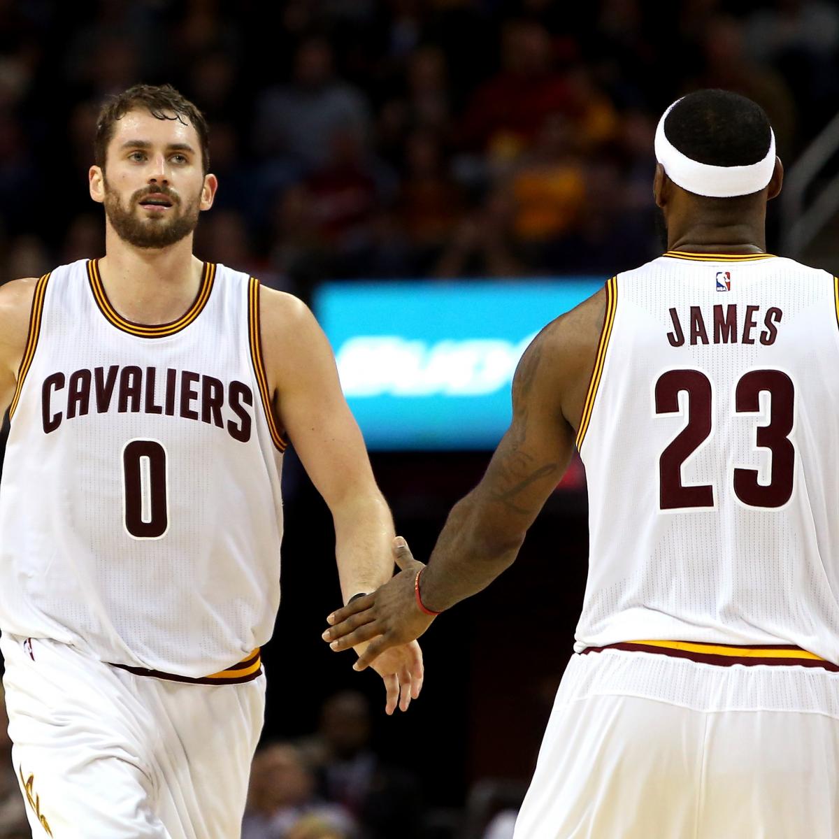 LeBron James Comments on Kevin Love's Role in Cavaliers Offense