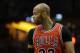 Chicago Bulls' Taj Gibson looks away during Game 4 of an NBA basketball first-round playoff series against the Milwaukee Bucks Saturday, April 25, 2015, in Milwaukee.
