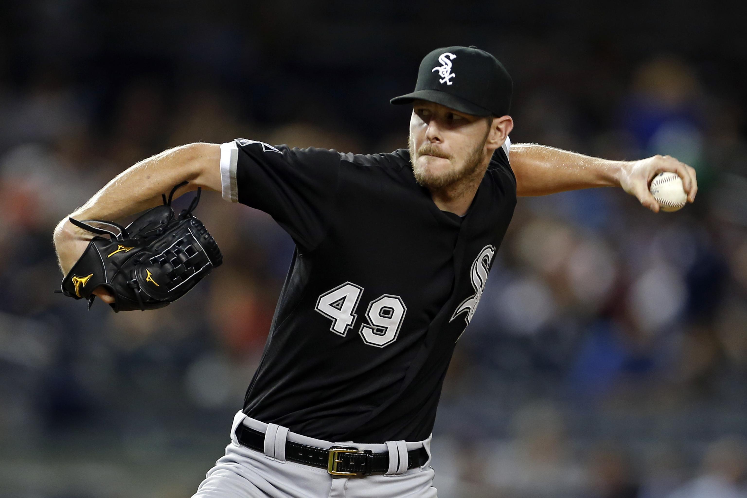 White Sox' Sale Stands Tall and Thin and Throws Strikes - The New York Times