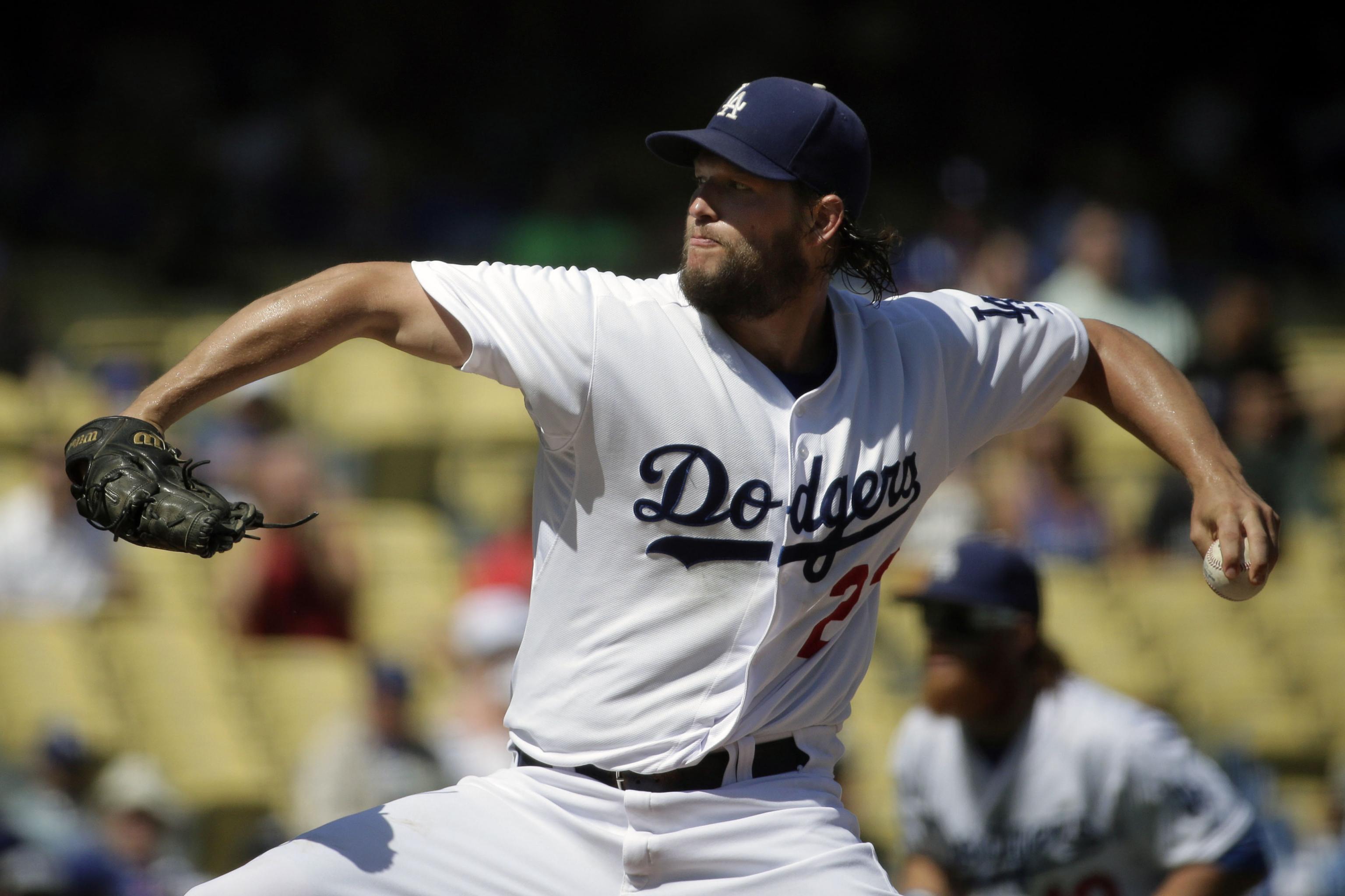 Clayton Kershaw Los Angeles Dodgers 10.5 x 13 300 Strikeouts in