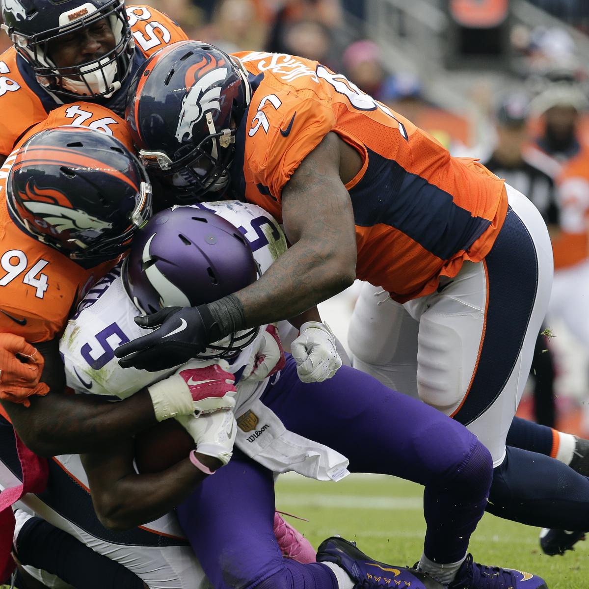 Vikings vs. Broncos: Score and Twitter Reaction from 2015 Regular Season, News, Scores, Highlights, Stats, and Rumors
