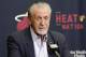 Miami Heat president Pat Riley talks to reporters during a news conference, Thursday, July 9, 2015, in Miami. Goran Dragic has signed his five-year deal with the Miami Heat. (AP Photo/Alan Diaz)