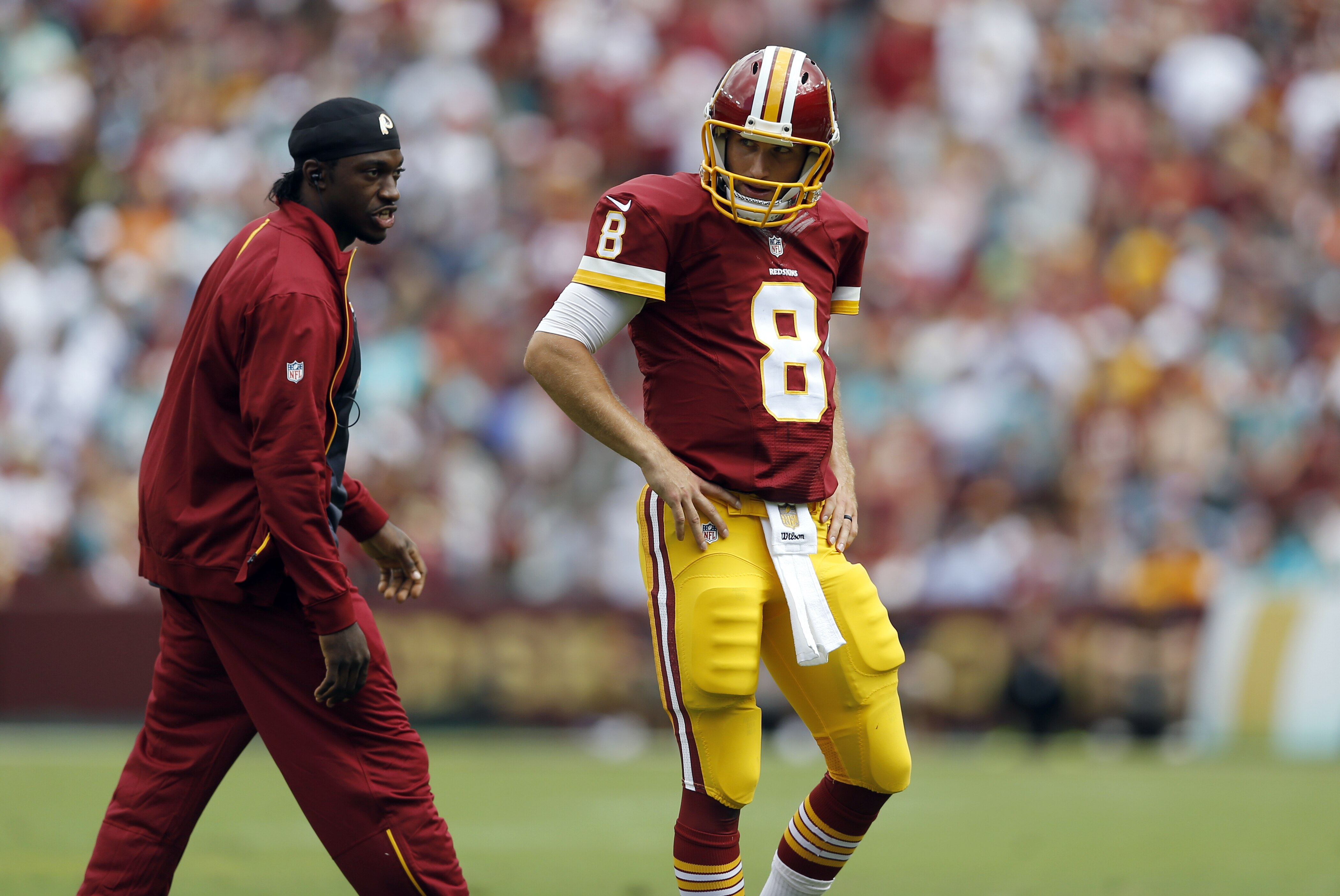 Kirk Cousins Showing The Progress Rg3 Didn T Make For Washington