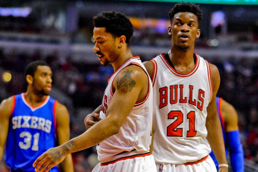 Jimmy Butler on Derrick Rose: We want him to be 100 percent for the  playoffs - NBC Sports
