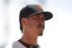 San Francisco Giants pitcher Tim Lincecum looks on before a baseball game against the Colorado Rockies, Saturday, June 27, 2015, in San Francisco. (AP Photo/George Nikitin)