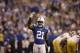 Indianapolis Colts cornerback Vontae Davis during the first half of an NFL football game against the Washington Redskins Sunday, Nov. 30, 2014, in Indianapolis. (AP Photo/Darron Cummings)