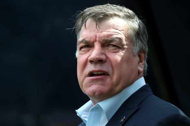 West Ham United's manager Sam Allardyce waits at the start of their English Premier League soccer match between Newcastle United and West Ham United's  at St James' Park, Newcastle, England, Sunday, May 24, 2015. (AP Photo/Scott Heppell)