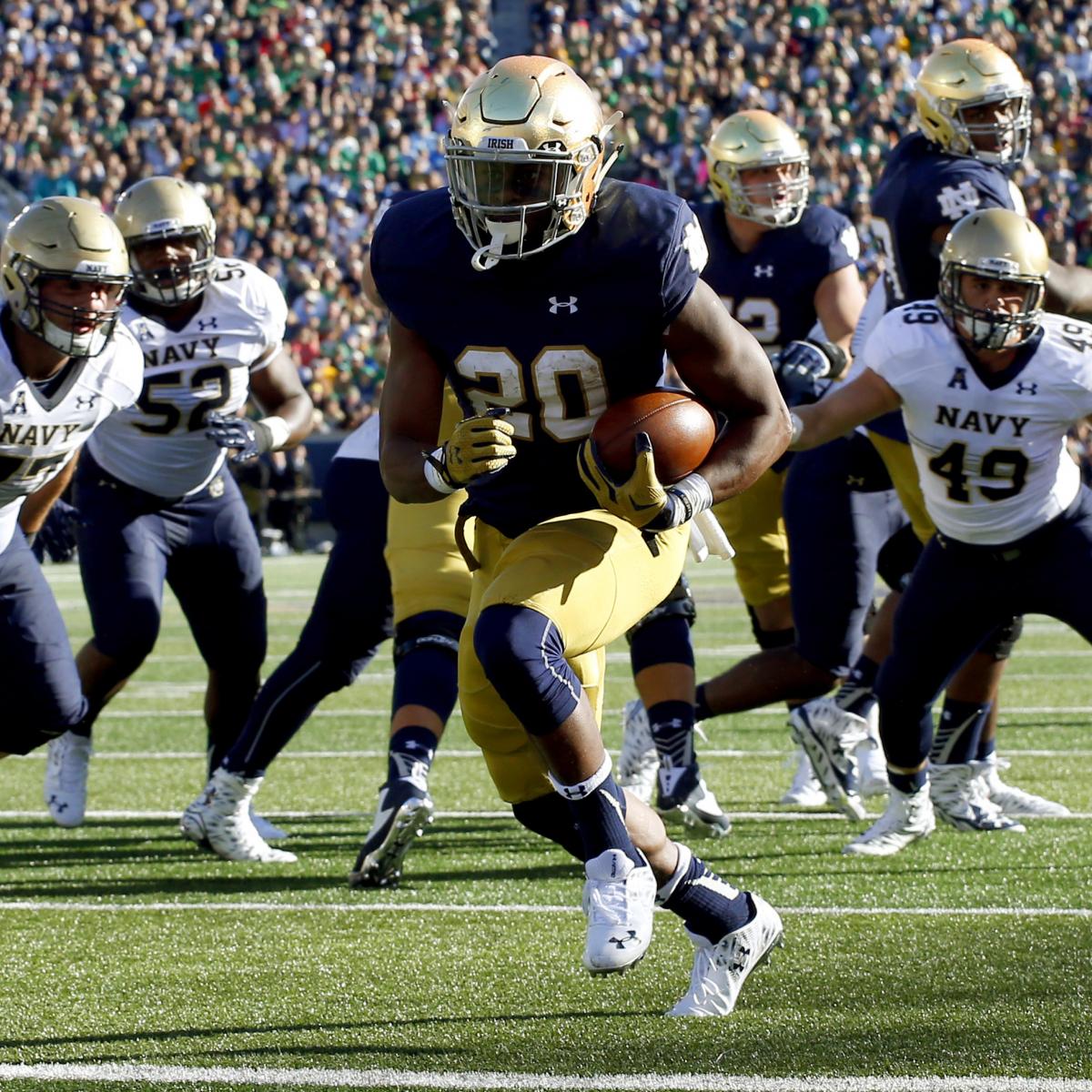 Navy vs. Notre Dame Game Grades, Analysis for the Fighting Irish