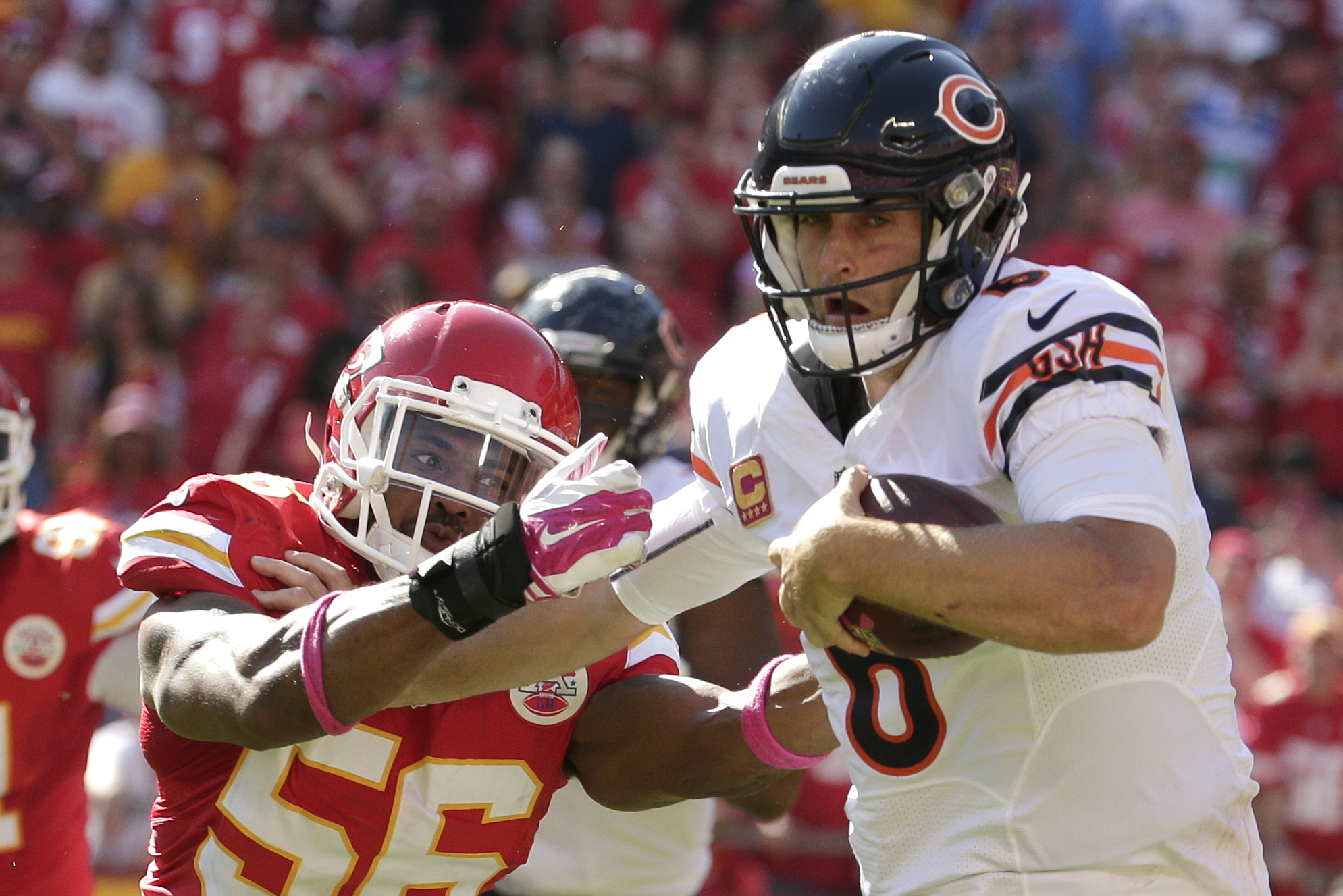 Jay Cutler's return inspires Chicago Bears to surprise win over