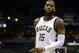 Milwaukee Bucks' Greg Monroe during an NBA preseason basketball game against the Detroit Pistons Saturday, Oct. 10, 2015, in Milwaukee. (AP Photo/Aaron Gash)