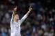 MADRID, SPAIN - SEPTEMBER 15: Cristiano Ronaldo of Real Madrid celebrates after scoring Real's 3rd goal from the penalty spot during the UEFA Champions League Group A match between Real Madrid and Shakhtar Donetsk at estadio Santiago Bernabeu on September 15, 2015 in Madrid, Spain. (Photo by Denis Doyle/Getty Images)