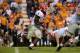 Oct 10, 2015; Knoxville, TN, USA; Georgia Bulldogs running back Sony Michel (1) runs the ball against the Tennessee Volunteers during the second half at Neyland Stadium. Tennessee won 38 to 31. Mandatory Credit: Randy Sartin-USA TODAY Sports