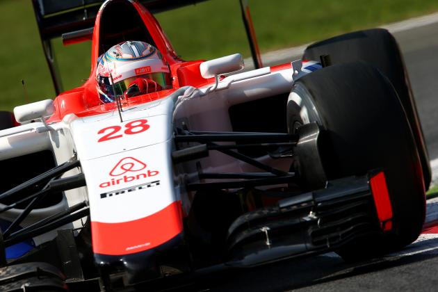 MONZA, ITALY - SEPTEMBER 04:  Will Stevens of Great Britain and Manor Marussia drives during practice for the Formula One Grand Prix of Italy at Autodromo di Monza on September 4, 2015 in Monza, Italy.  (Photo by Mark Thompson/Getty Images)