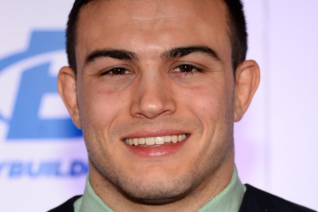 LAS VEGAS, NV - FEBRUARY 07: Mixed martial artist Nick Newell arrives at the sixth annual Fighters Only World Mixed Martial Arts Awards at The Palazzo Las Vegas on February 7, 2014 in Las Vegas, Nevada. (Photo by Ethan Miller/Getty Images)