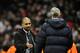 Pep Guardiola and Arsene Wenger are ostensibly opposite numbers, but occupy very different roles at Bayern Munich and Arsenal respectively