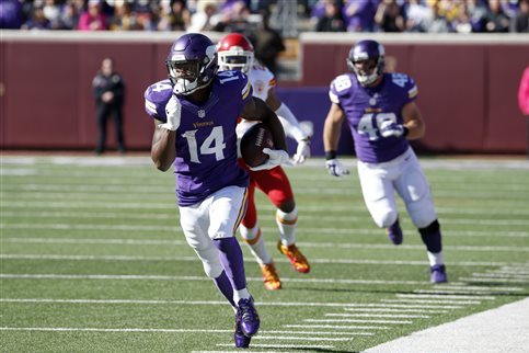 Stefon Diggs wants the Vikings to wear all purple more often