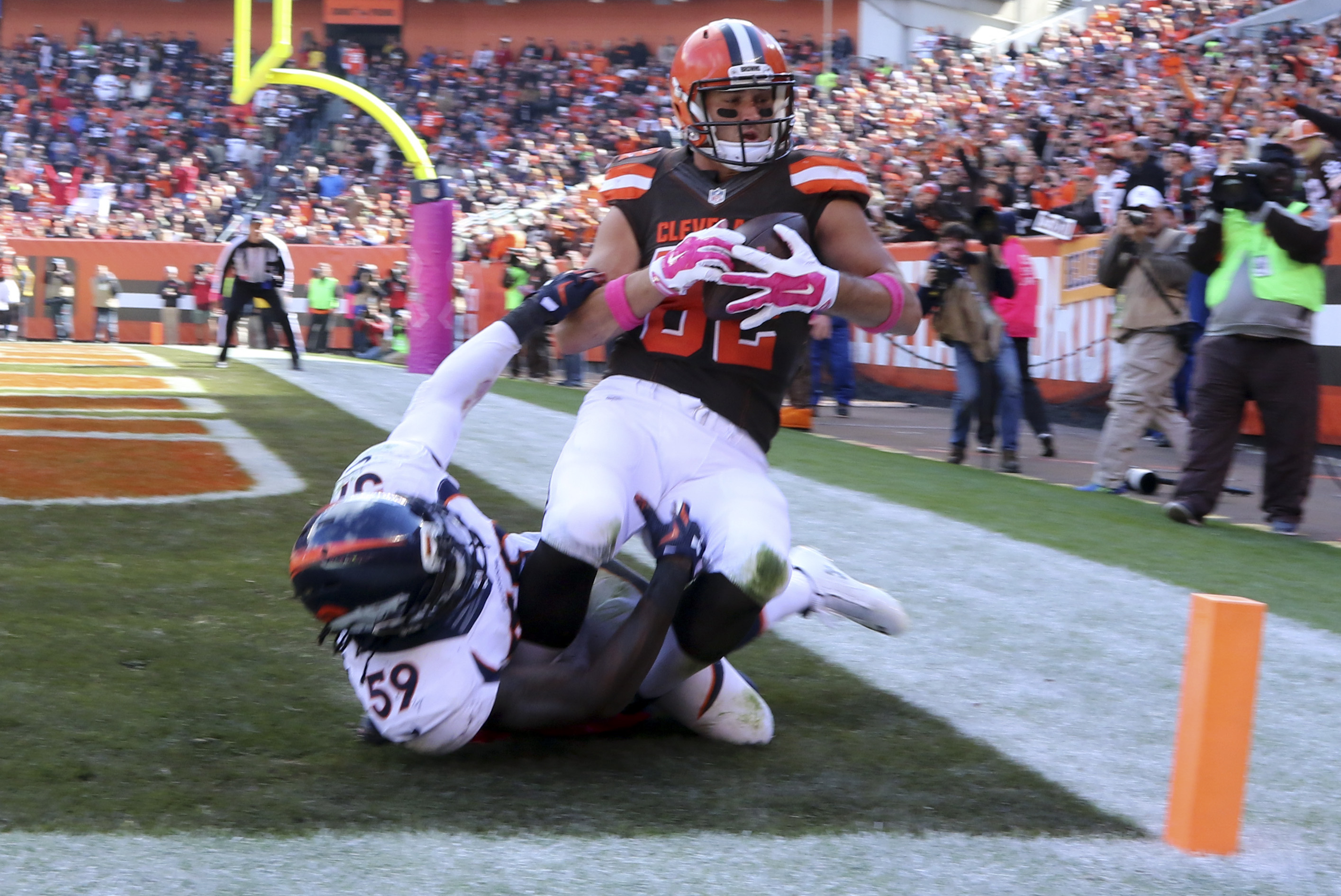 Cleveland Browns - Yesterday Gary Barnidge tied Ozzie Newsome