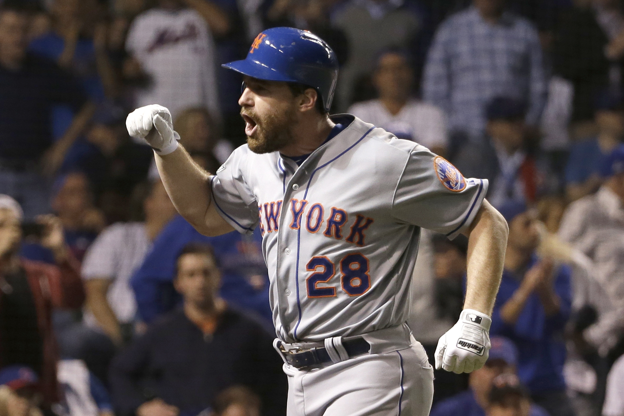 Lot Detail - Daniel Murphy 2015 NLCS Games 1&2 Game-Used Mets Jersey (MVP)  (MLB)