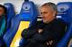 KIEV, UKRAINE - OCTOBER 20: Jose Mourinho of Chelsea looks on prior to kick off during the UEFA Champions League Group G match between FC Dynamo Kyiv and Chelsea at the Olympic Stadium on October 20, 2015 in Kiev, Ukraine. (Photo by Clive Rose/Getty Images)