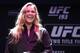 SYDNEY, AUSTRALIA - SEPTEMBER 17: Ronda Rousey speaks during a UFC 193 Sydney Fan Event on September 17, 2015 in Sydney, Australia. (Photo by Brendon Thorne/Zuffa LLC/Zuffa LLC via Getty Images)