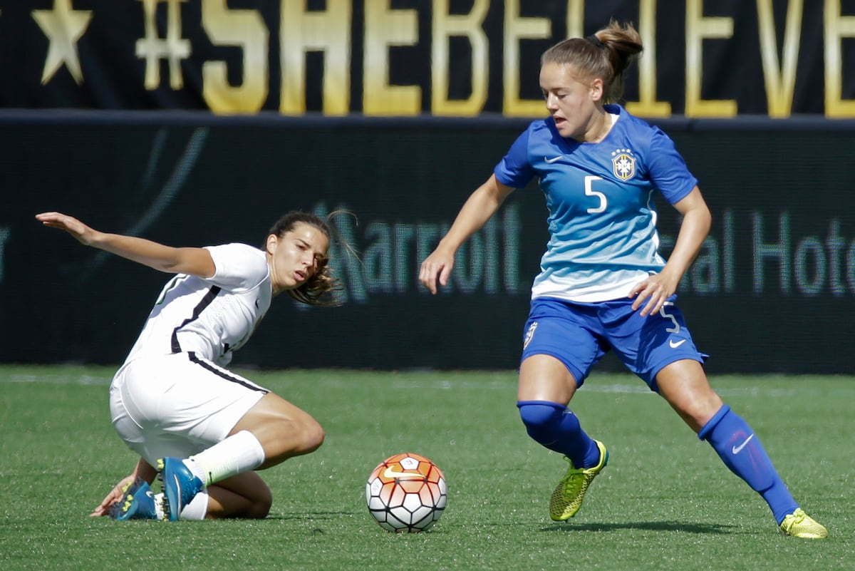 USA vs. Brazil Women's Soccer Score and Reaction from Sunday's