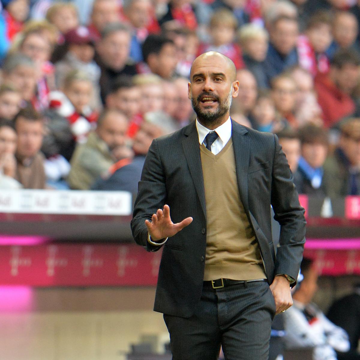 Pep Guardiola Bayern Munich Tactics : Bayern Munich Manager Pep Guardiola Plays a 2-3-5 ...