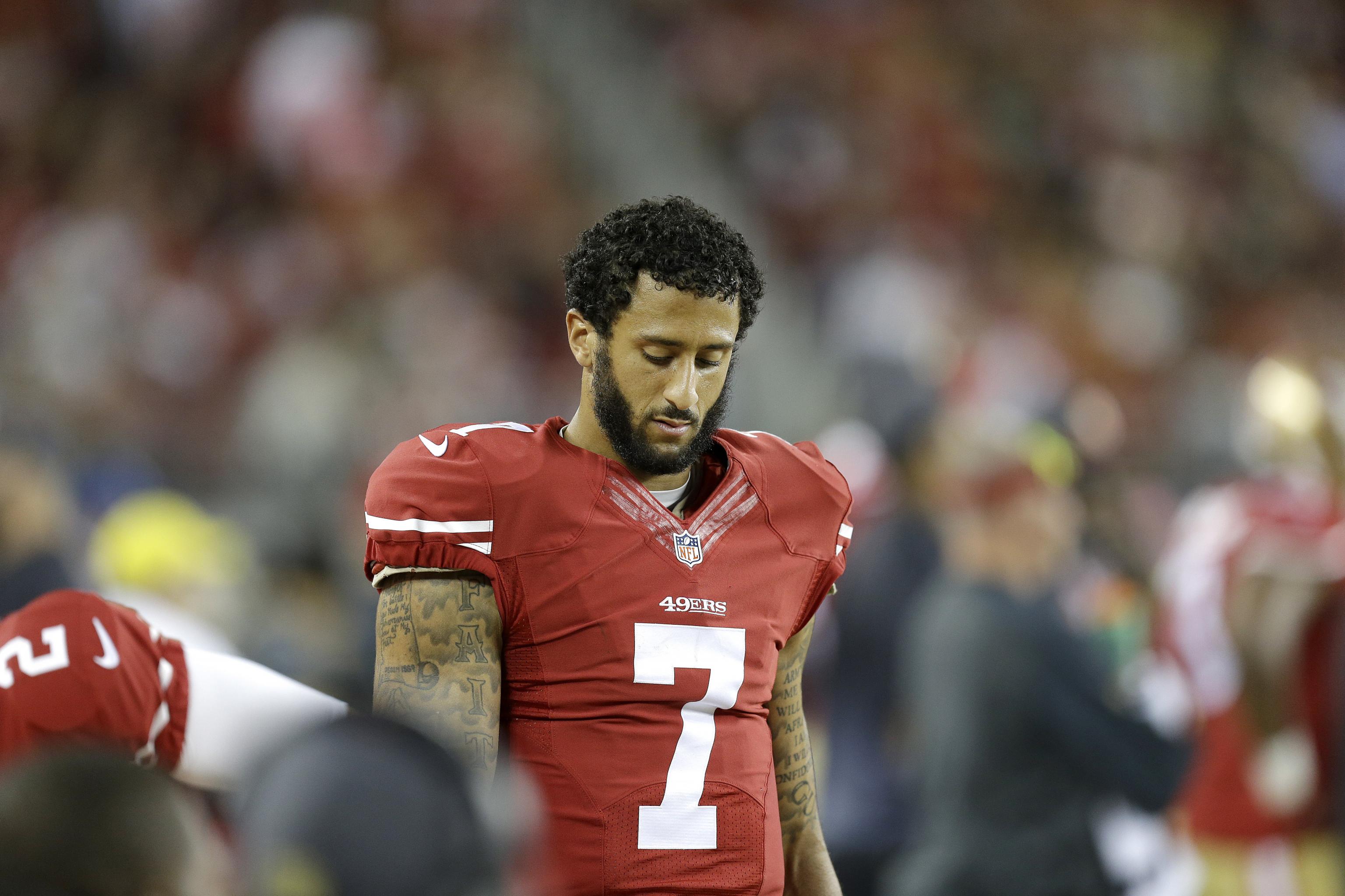 Colin Kaepernick Comments on Being Benched as 49ers Starting QB, News,  Scores, Highlights, Stats, and Rumors