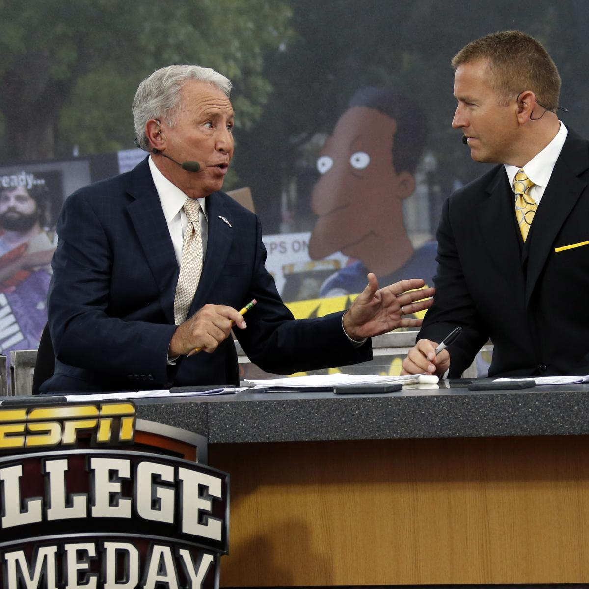 ESPN College GameDay 2015: TV Schedule and Predictions for ...