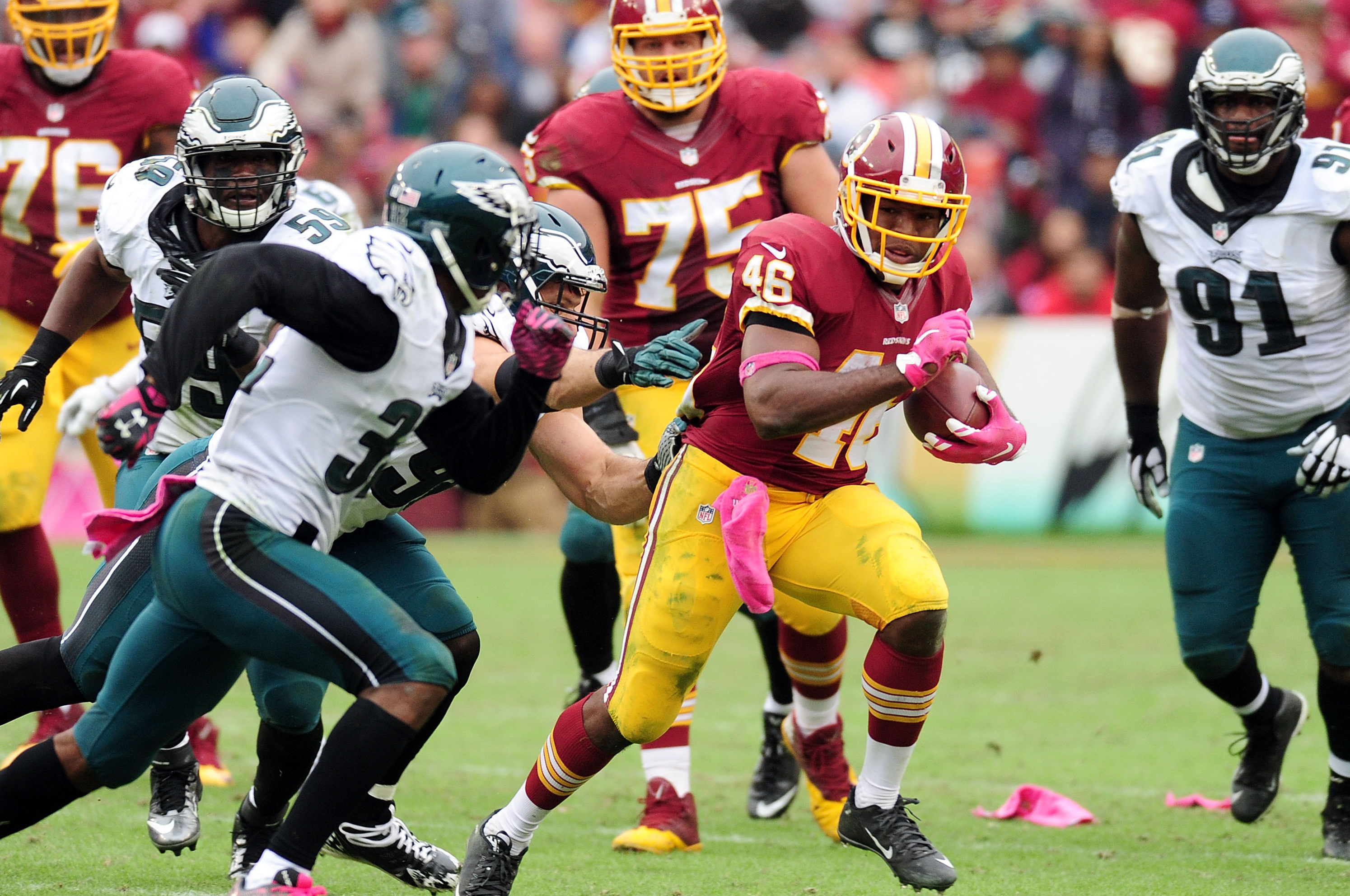 Report: Former Redskins RB Alfred Morris to sign with rival Cowboys 