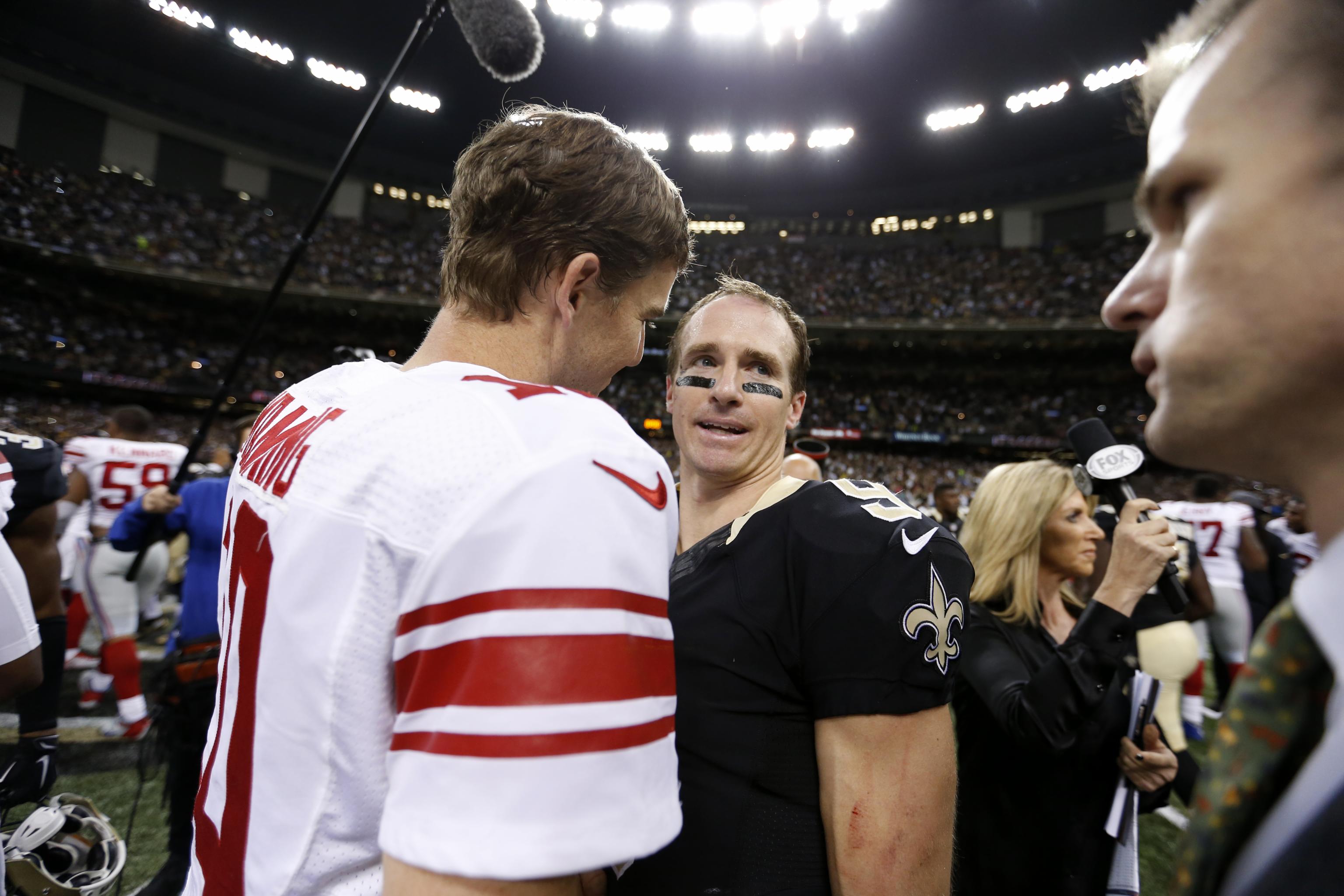 New Orleans Saints beat New York Giants 52-49 in wild game