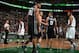 BOSTON, MA - NOVEMBER 1: Tim Duncan #21, Manu Ginobili #20 and Tony Parker #9 of the San Antonio Spurs are seen during the game on November 1, 2015 at the TD Garden in Boston, Massachusetts. NOTE TO USER: User expressly acknowledges and agrees that, by downloading and or using this photograph, User is consenting to the terms and conditions of the Getty Images License Agreement. Mandatory Copyright Notice: Copyright 2015 NBAE (Photo by Brian Babineau/NBAE via Getty Images)