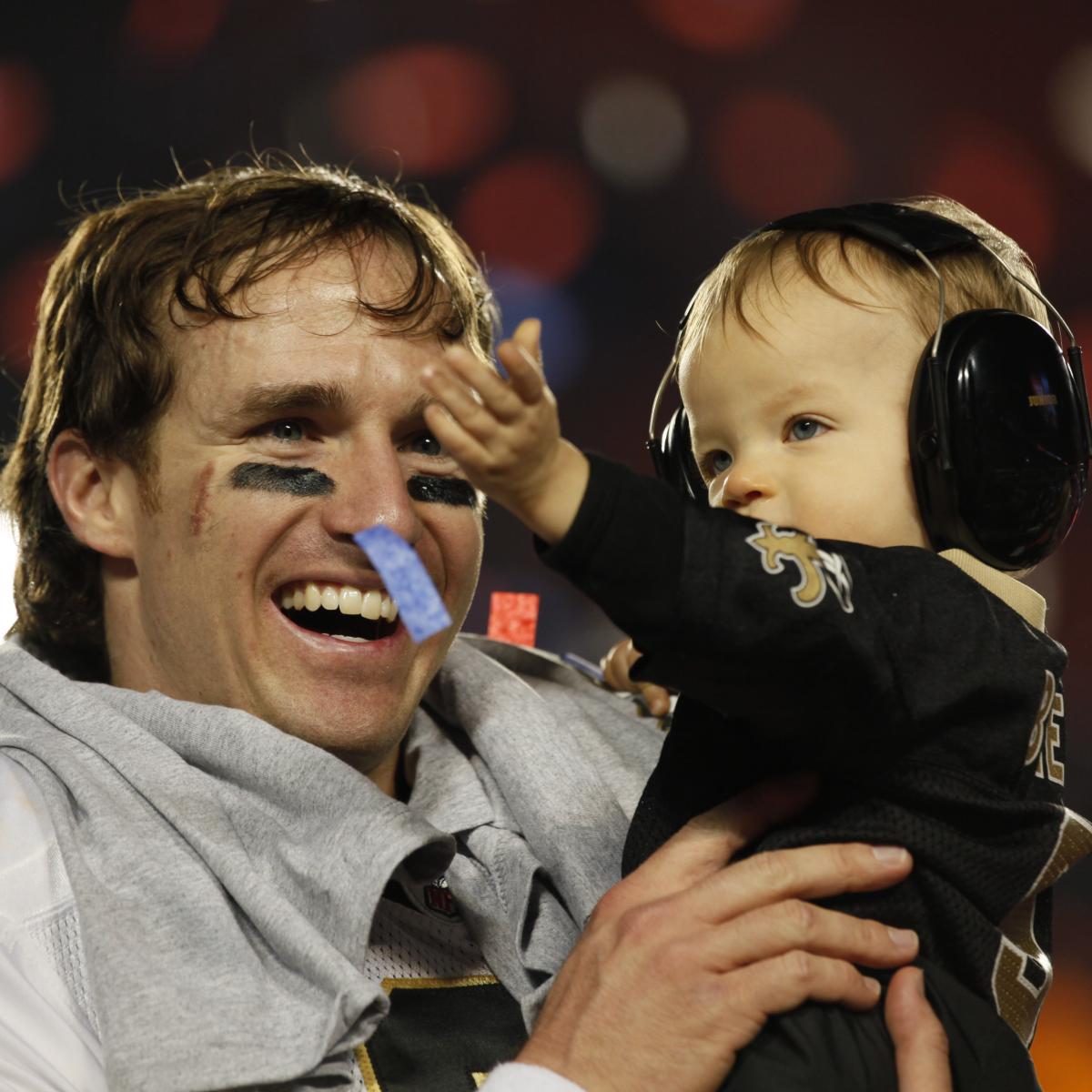 Drew Brees Says Son Was Rooting for Eli Manning and Odell Beckham Jr