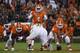 Clemson quarterback Deshaun Watson (4) gestures at the line of scrimmage before a play against Boston College during the second half of an NCAA college football game, Saturday, Oct. 17, 2015, in Clemson, S.C. (AP Photo/Rainier Ehrhardt)