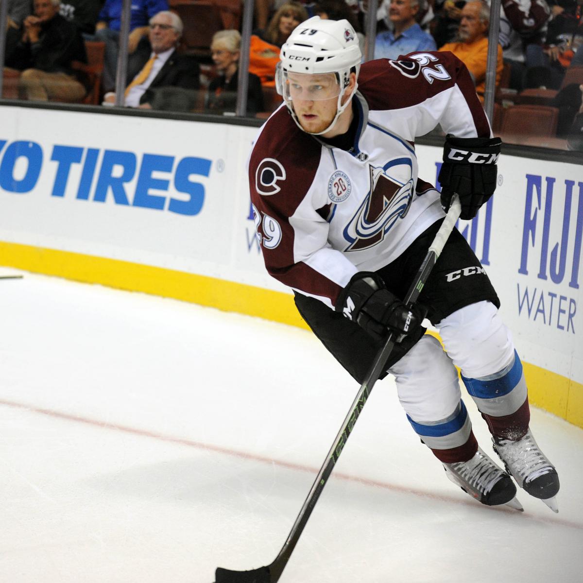 Nathan MacKinnon Injury Updates on Avalanche Star's Knee and Return