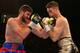 LIVERPOOL, ENGLAND - NOVEMBER 7: Callum Smith and Rocky Fielding during their Super Middleweight contest at the Echo Arena on November 7, 2015 in Liverpool, England. (Photo by Dave Thompson/Getty Images)