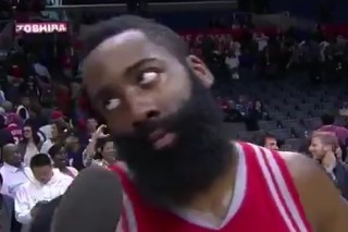 James Harden Hilariously Side-Eyes Reporter, Walks Away from Interview  After Win | News, Scores, Highlights, Stats, and Rumors | Bleacher Report