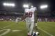 New York Giants defensive end Jason Pierre-Paul heads back to the sidelines after the Giants defeated the Tampa Bay Buccaneers 32-18 during an NFL football game Sunday, Nov. 8, 2015, in Tampa, Fla. (AP Photo/Phelan M. Ebenhack)