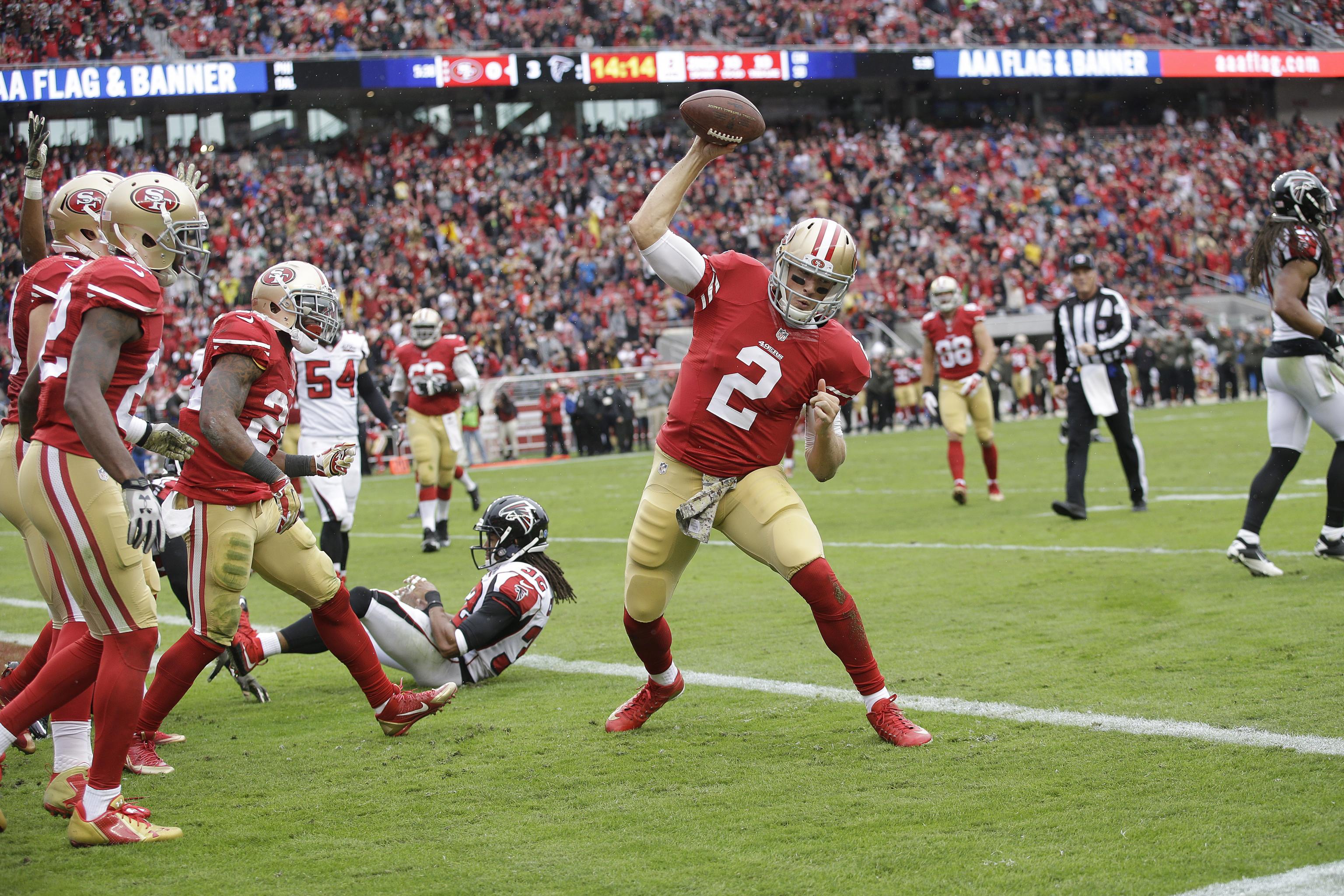 Blaine Gabbert Leads No-Name 49ers to Victory 