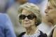 Detroit Lions owner Martha Ford is seen during warmups of an NFL preseason football game between the Lions and the New York Jets, Thursday, Aug. 13, 2015, in Detroit. (AP Photo/Carlos Osorio)